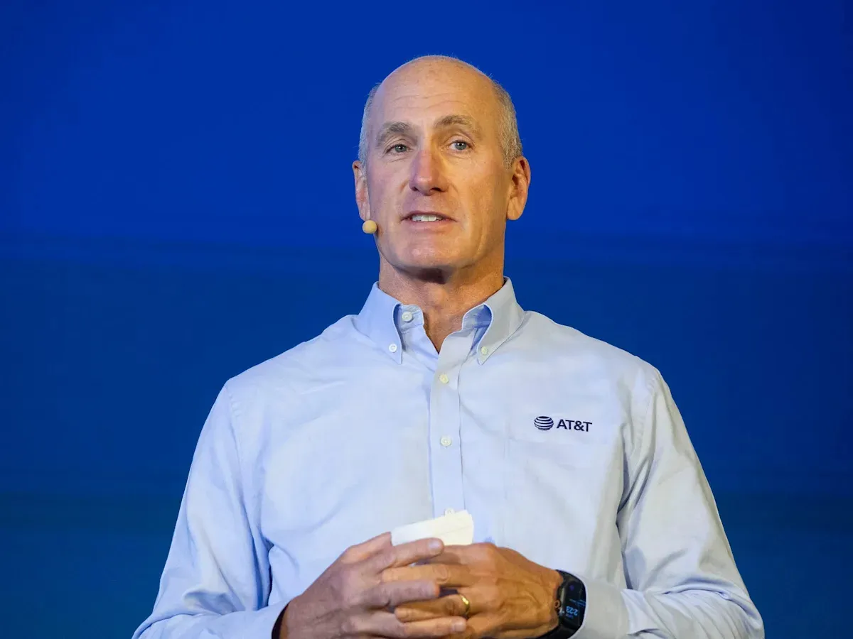 CEO of AT&T advises young people to approach their careers in 4- to 5-year increments