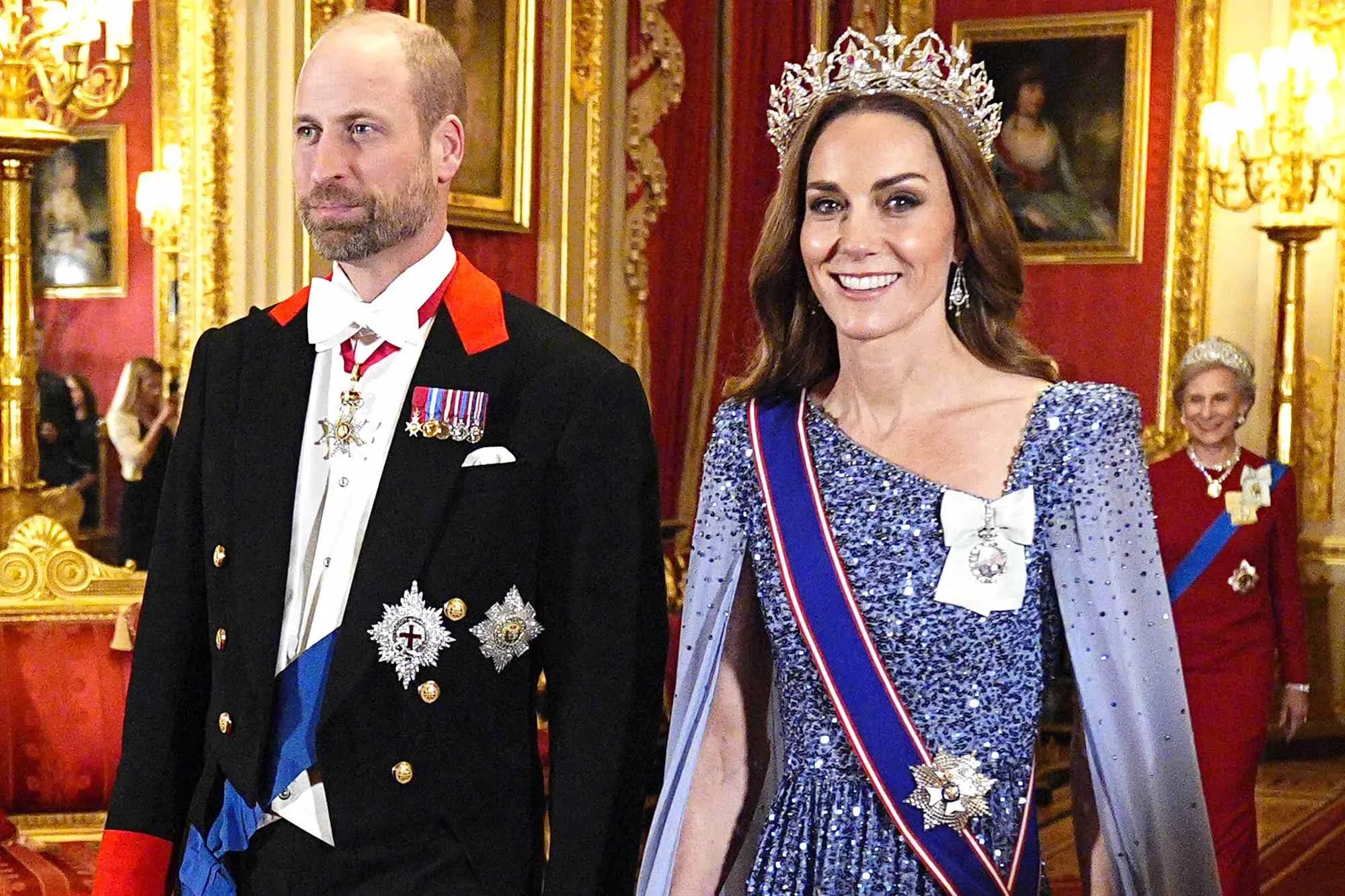 Kate Middleton Stuns with Massive Tiara at State Banquet