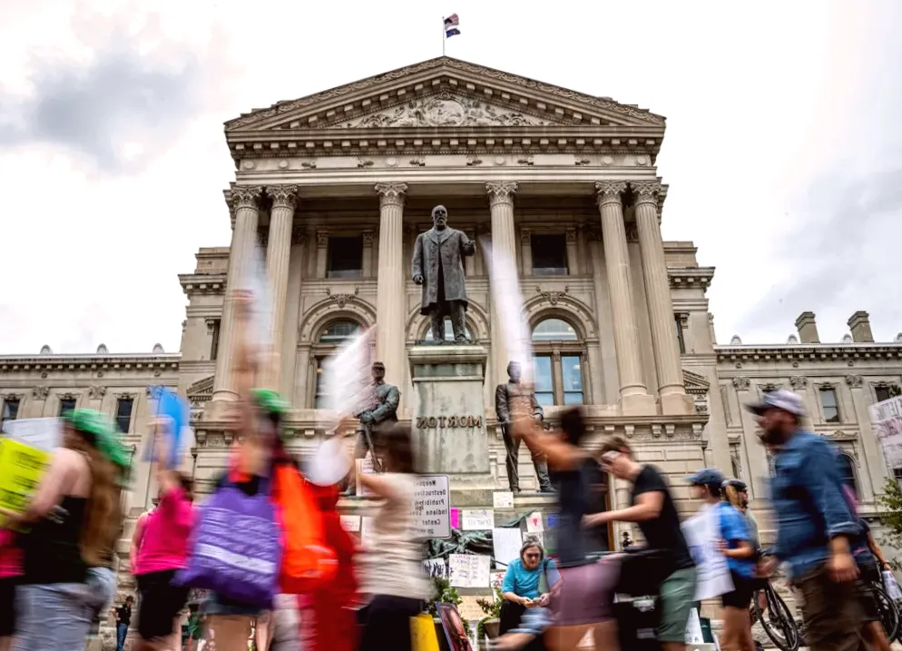 Indiana House Republicans Approve Redistricting Map Eliminating Democratic Representation