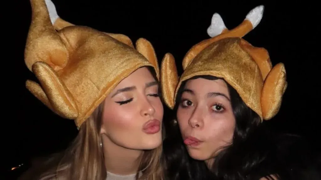 Sami Sheen is Adorable in Turkey Hat
