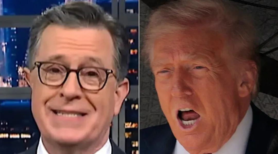 Stephen Colbert delivers a brutally honest medical 'prescription' to Trump