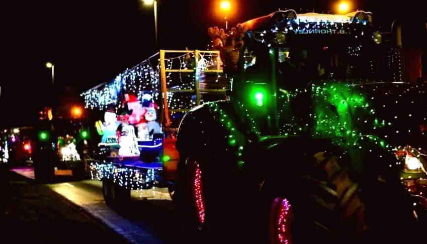 Tractor light parade scheduled to spread Christmas joy