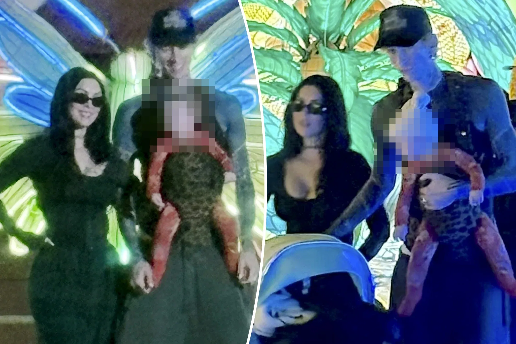 Megan Fox and MGK come together for a comfortable family day out with daughter Saga