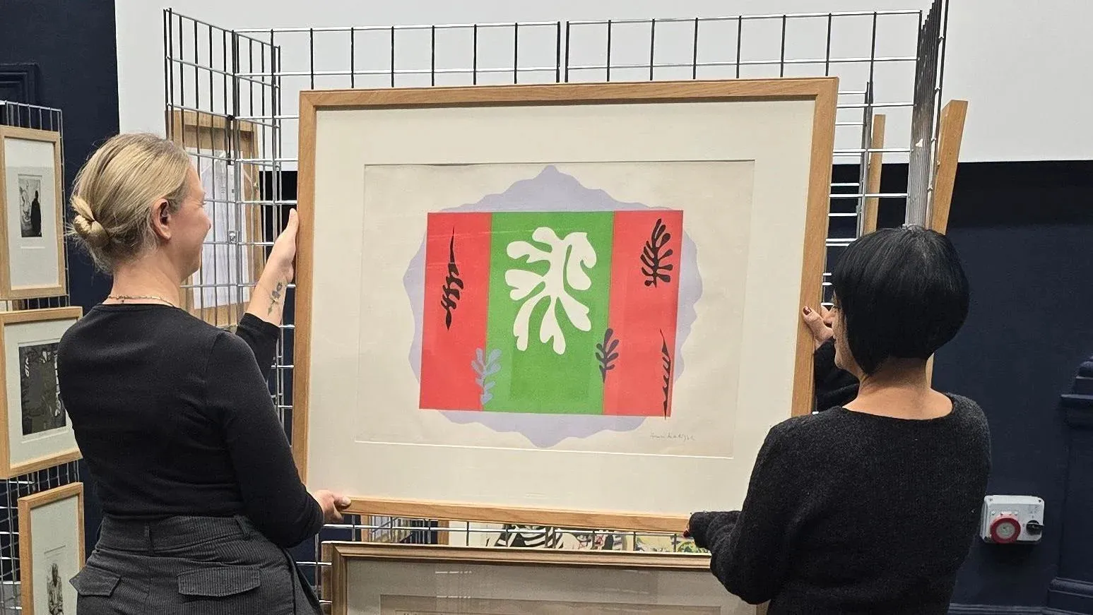 Matisse lithograph included in art lending program
