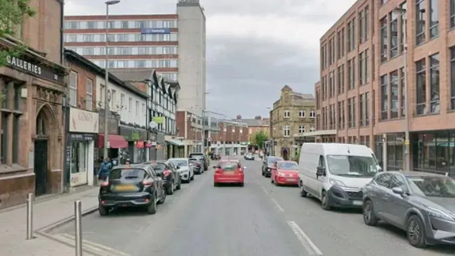 Two individuals sustain severe injuries during street assault, one suspect apprehended