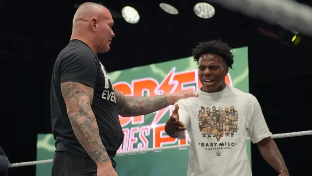 WWE's Randy Orton Strikes IShowSpeed With a Metal Chair