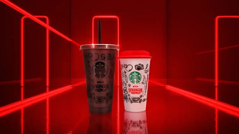Starbucks introduces drinks and merchandise inspired by Stranger Things