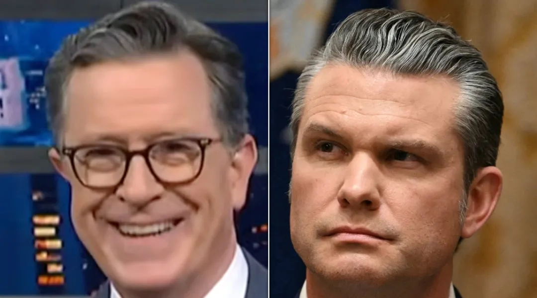 Stephen Colbert Criticizes Pete Hegseth for his Past Involvement with Troops