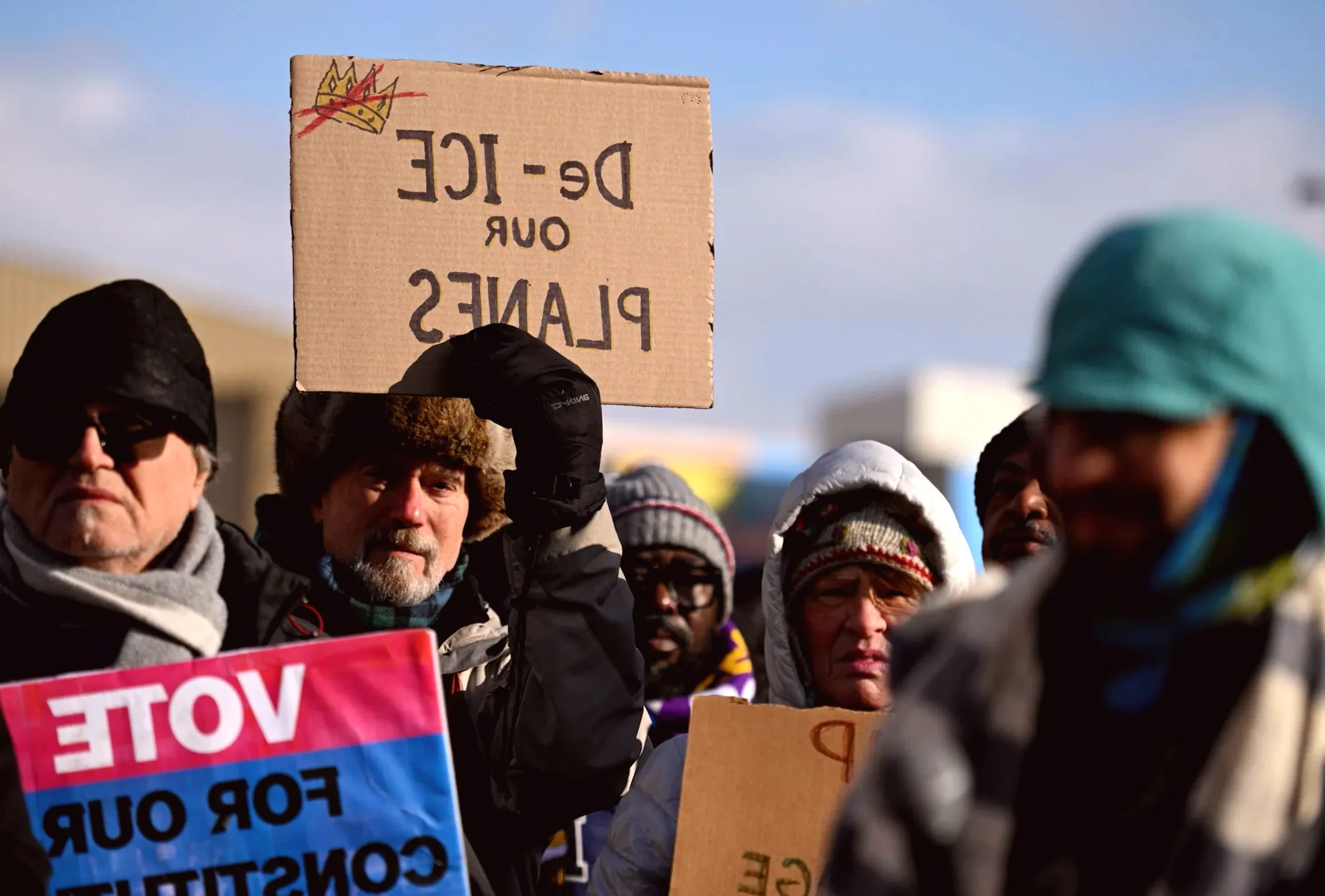 Protesters Condemn Targeting of Somali Community by Anti-Trump Supporters