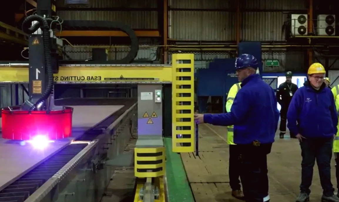 Navy support ship construction kicks off with ceremony