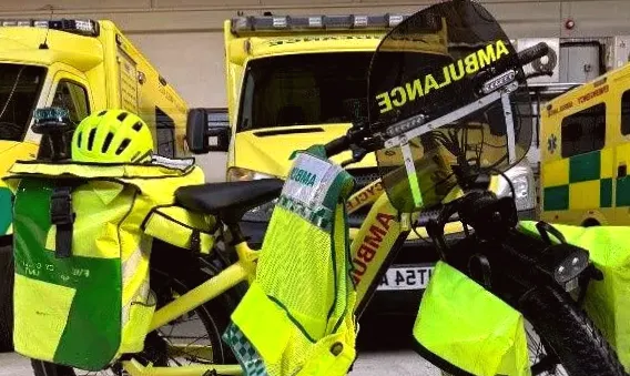 E-bike ambulance fleet deployed for half marathon