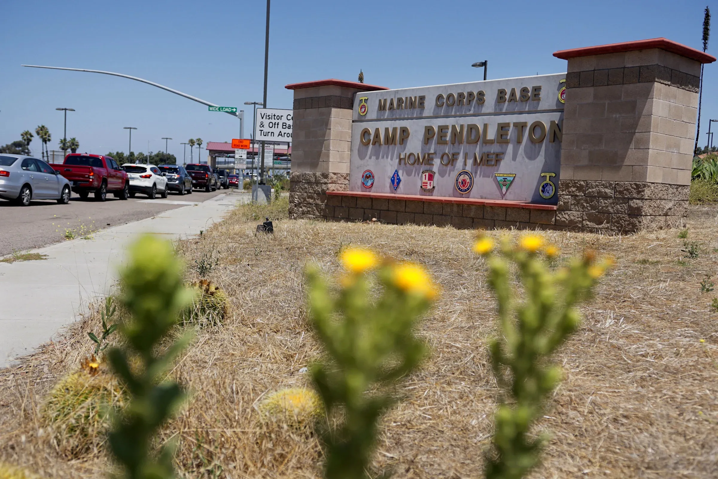 US Marine dies following incident with 'tactical vehicle' at Camp Pendleton