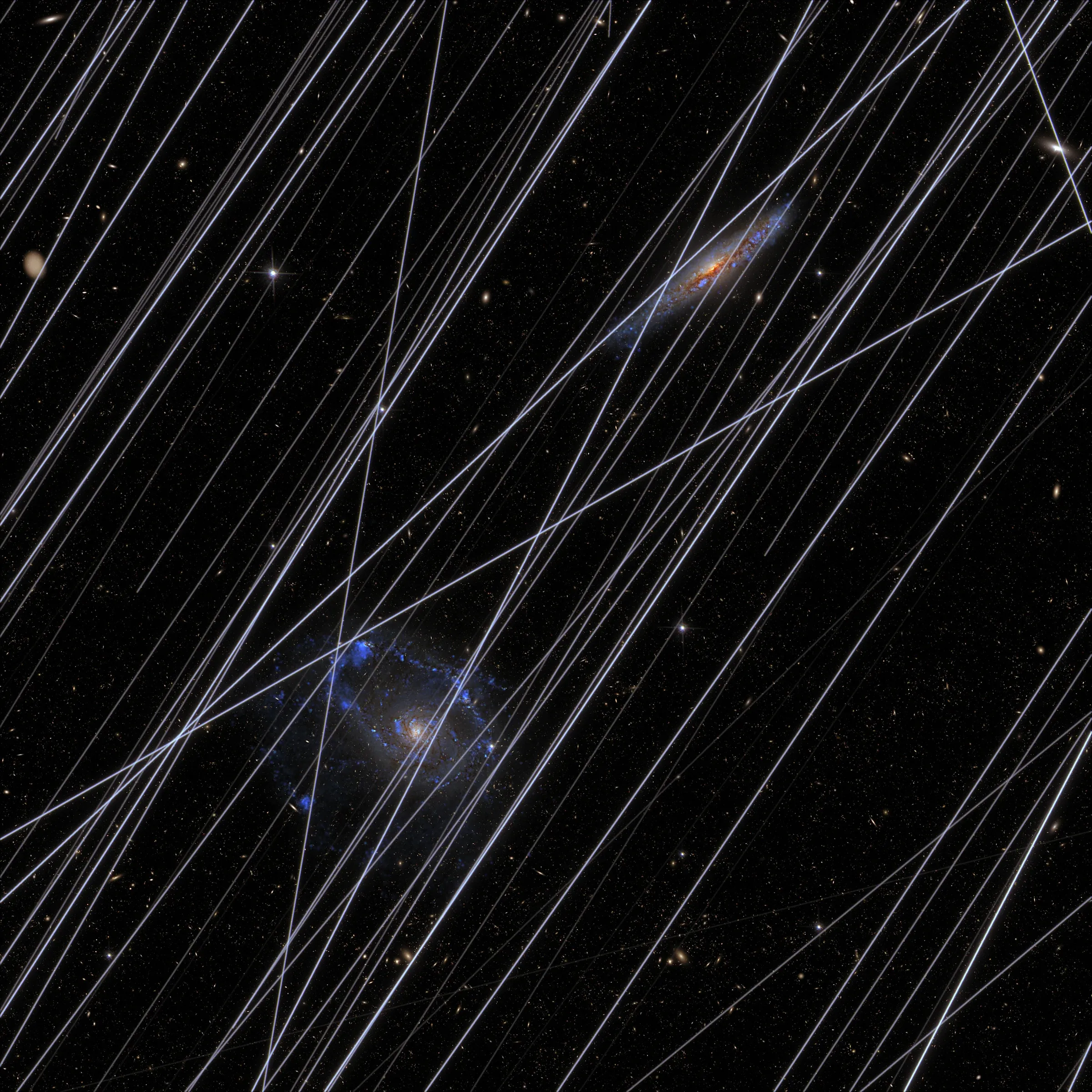 Satellites continue to disrupt Hubble telescope images, with increasing frequency