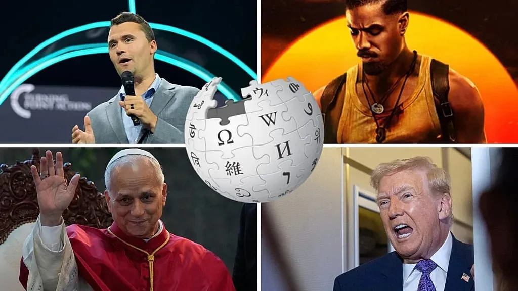 Charlie Kirk ranks first on Wikipedia's list of most-viewed articles in 2025