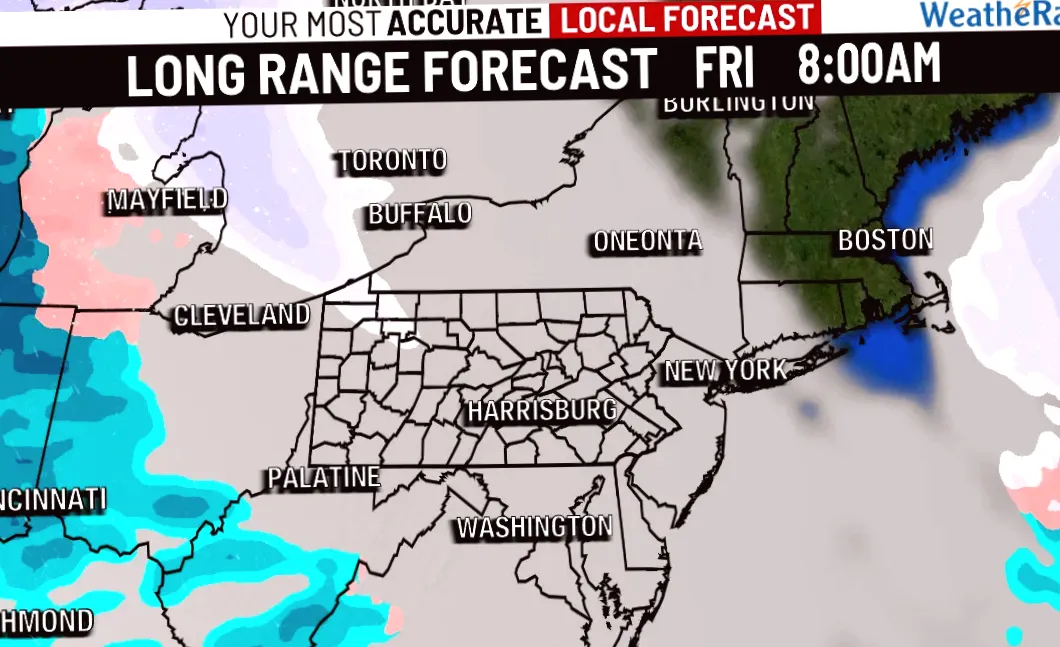 Sun makes a comeback on Wednesday, with wintry mix expected after Christmas.