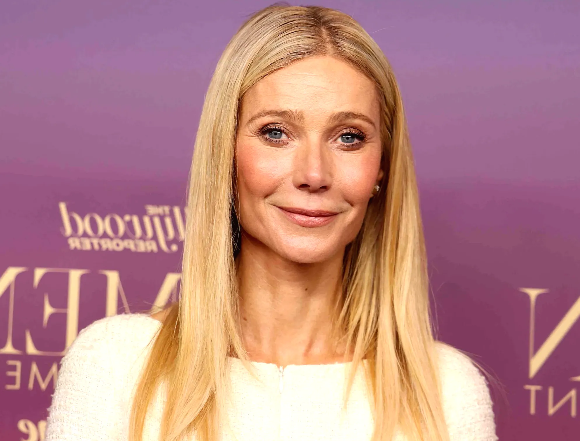 Gwyneth Paltrow Rocks Lace Bra Under Sheer White Two-Piece Outfit With Controversial Y2K Element