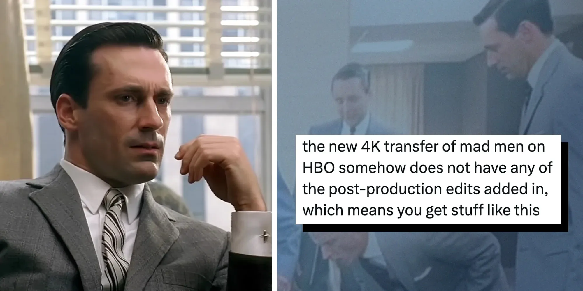 Unintended bloopers discovered in HBO Max's "Mad Men" 4K restoration: How did this happen?