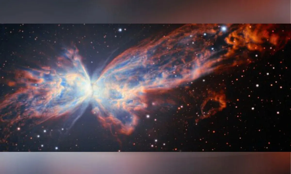 Chilean Students Select Cosmic Butterfly to Celebrate 25 Years of Gemini South Telescope