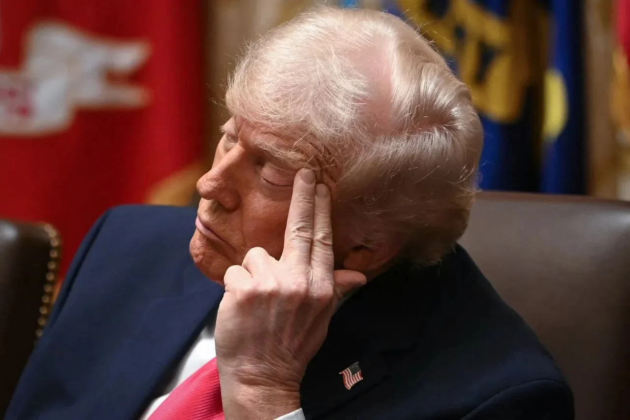 Donald Trump Struggles to Stay Awake During Televised Cabinet Meeting as Secretaries Shower Him with Praise