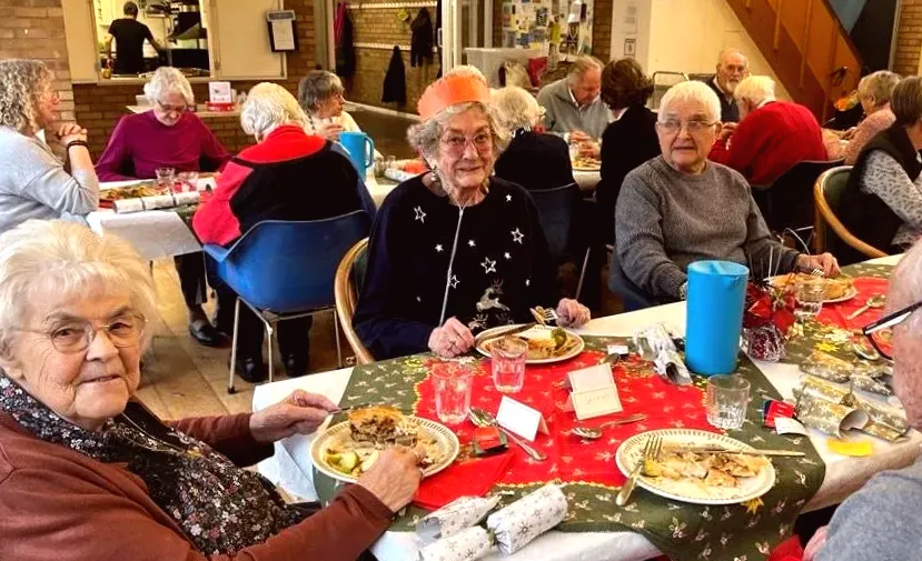 Bringing pensioners together at Christmas: The club