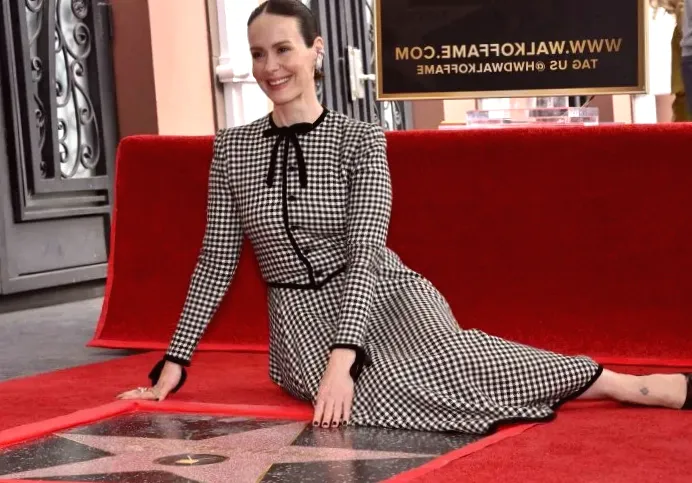 Sarah Paulson receives star on Hollywood Walk of Fame