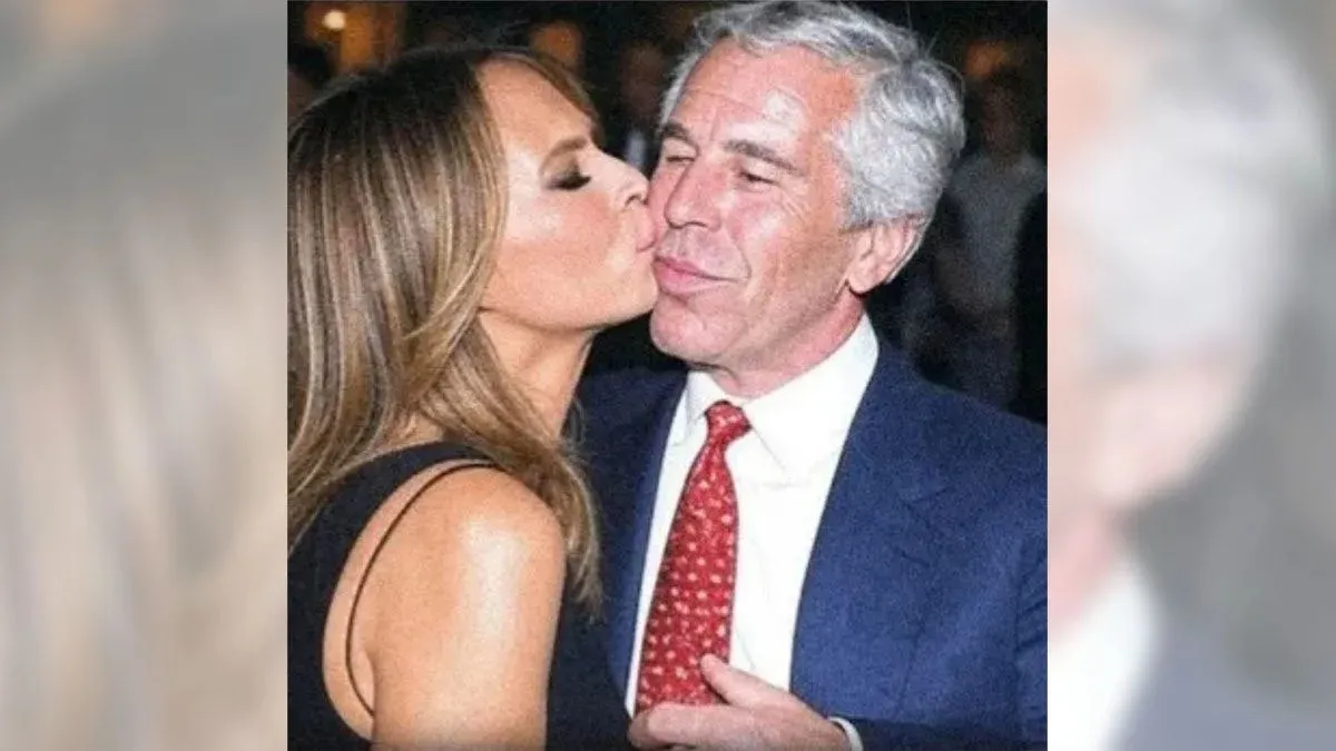 Debunked: Image of Melania Trump kissing Epstein on cheek is fake