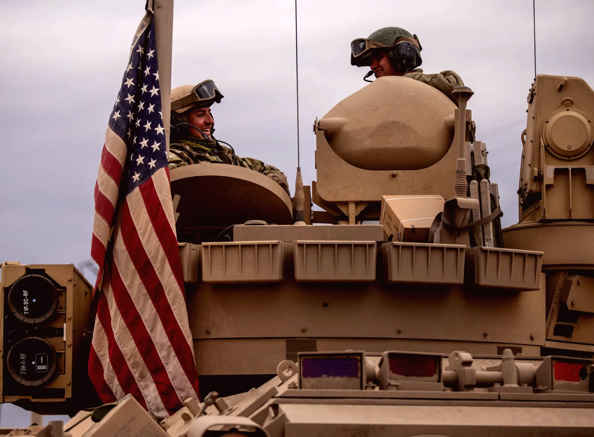 Three individuals, including two American soldiers and a civilian interpreter, tragically killed in Syria.