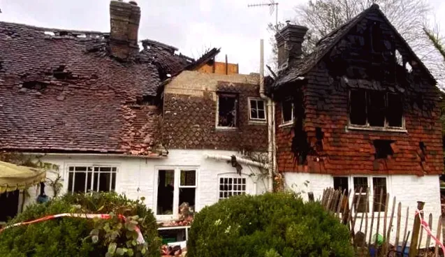 More than £13,000 raised following fire that destroyed family cottage