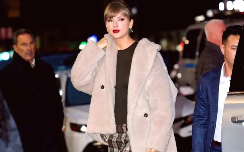 Taylor Swift Impresses in Extremely Short Sandy Liang Skorts for Documentary Series
