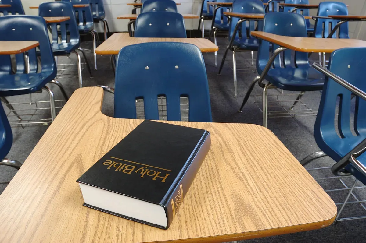 Oklahoma teacher placed on leave for failing Bible-based gender essay