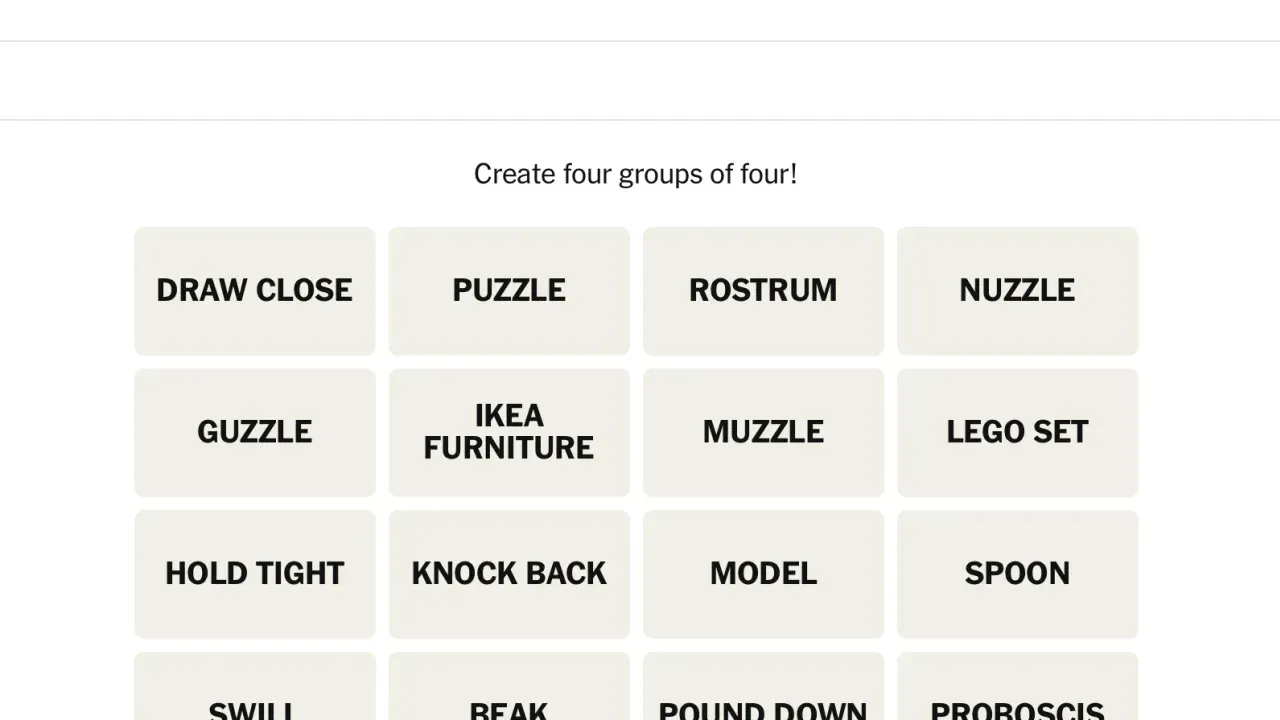 NYT 'Connections' Clues and Solutions for Today, Thursday, December 4