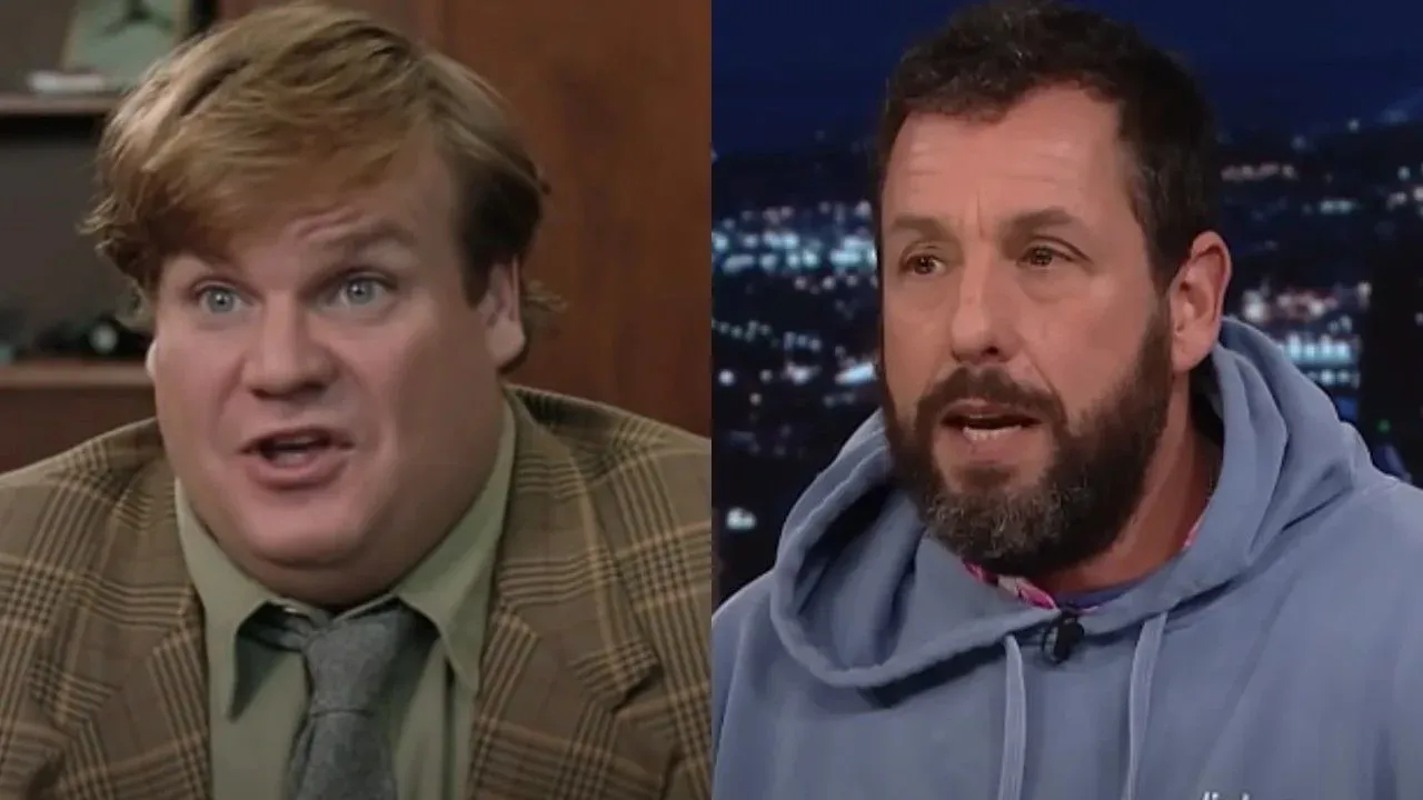 The SNL Sketch That Brought the Most Laughter to Adam Sandler On Air (Featuring Chris Farley, Naturally)