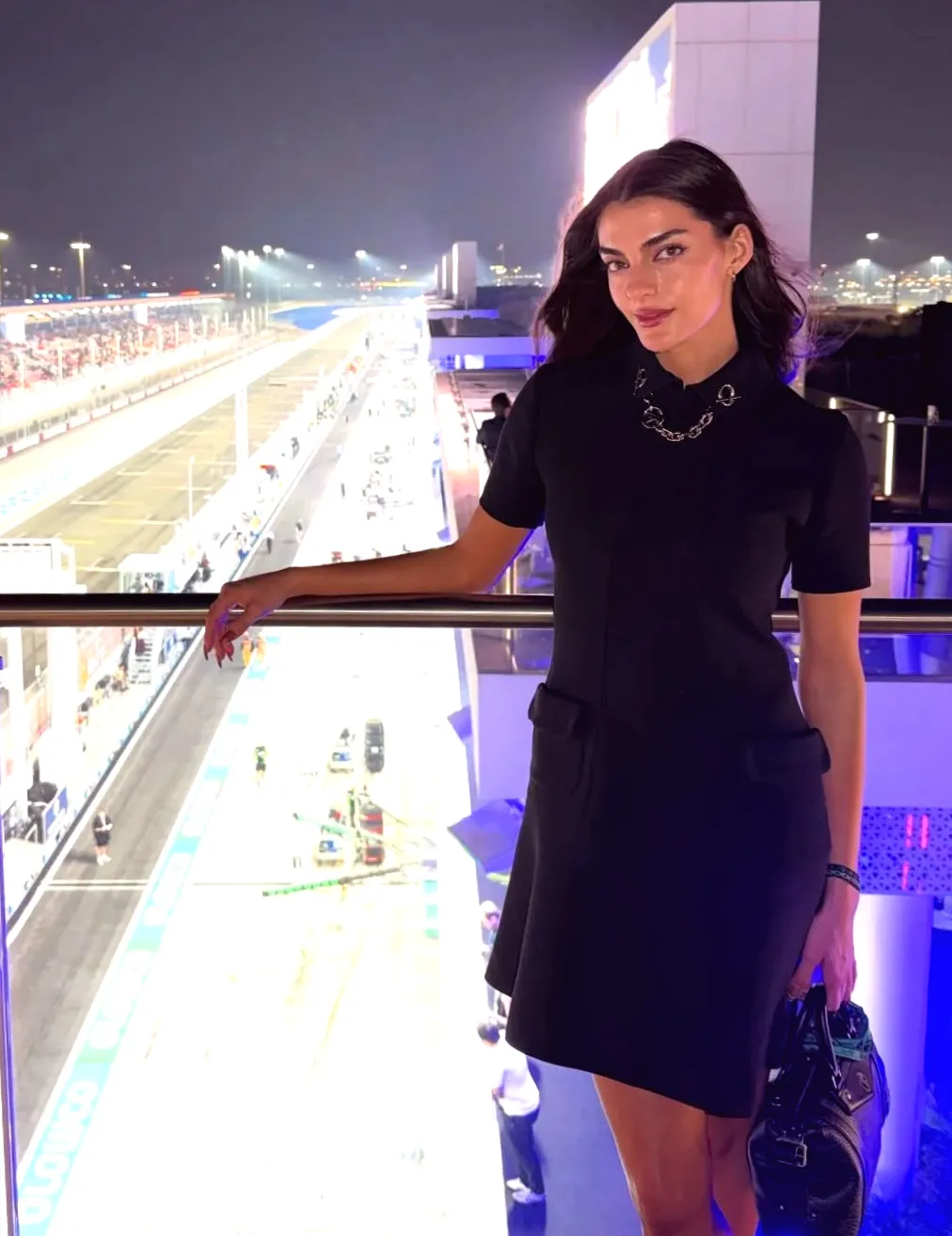 NASCAR Driver Toni Breidinger Embraces Full Glamour at F1 Qatar