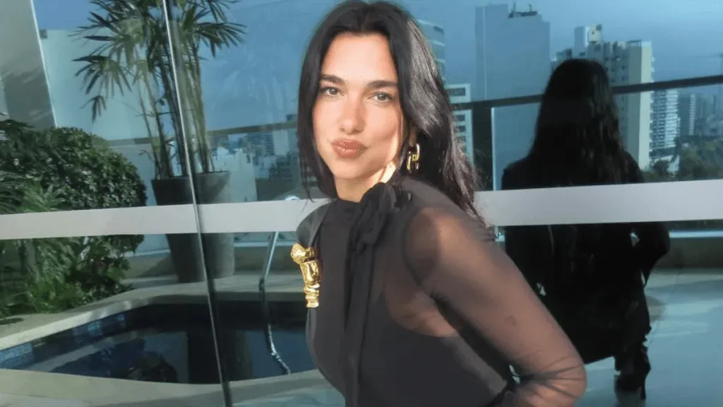 Dua Lipa's Haelo Lace Minidress Costs $920