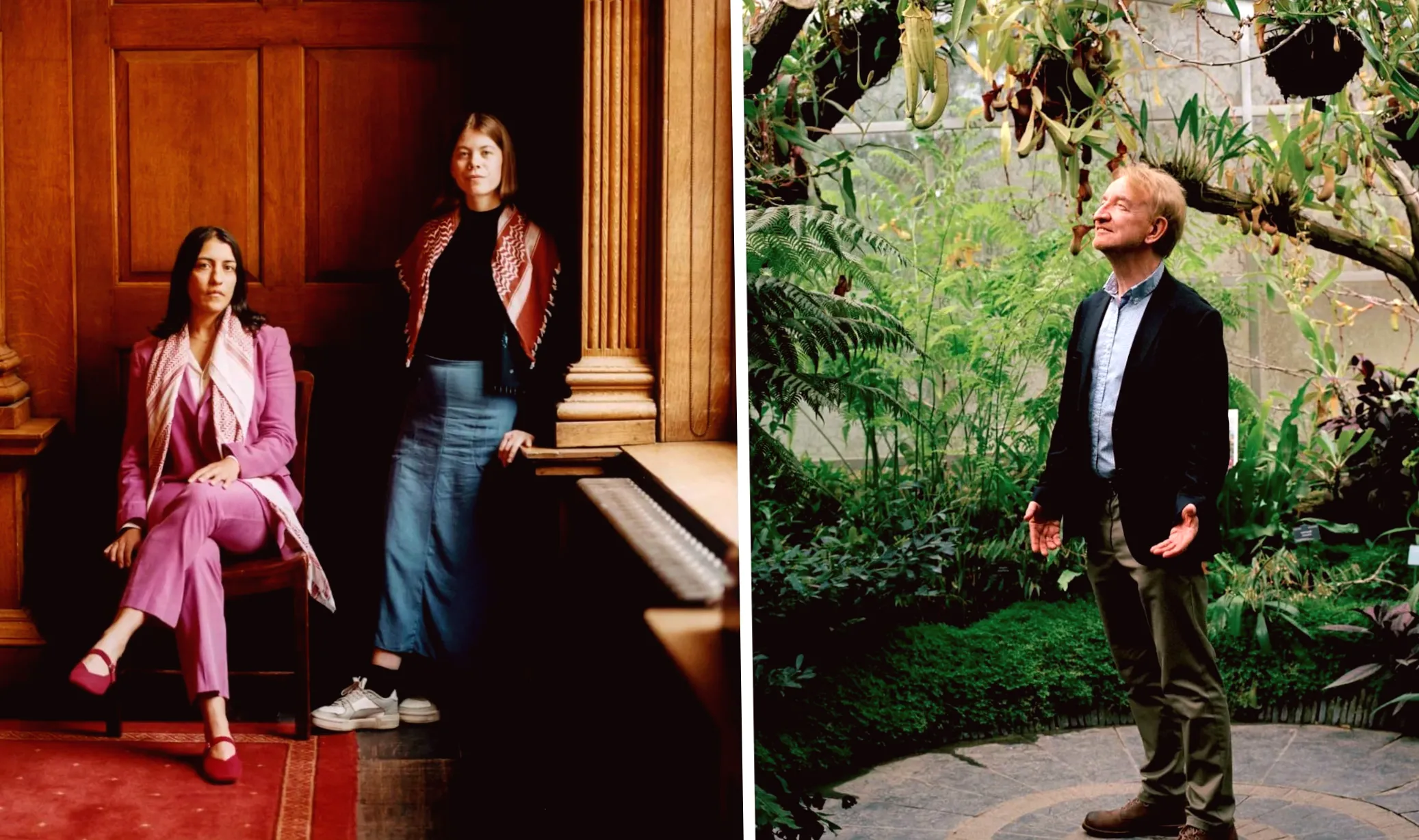 Historic library reveals portraits of scholars