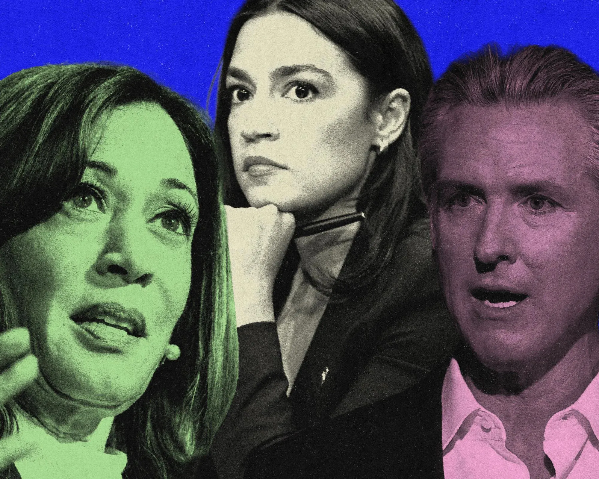 Potential Democratic contenders for 2028 run: Newsom, AOC, Harris?