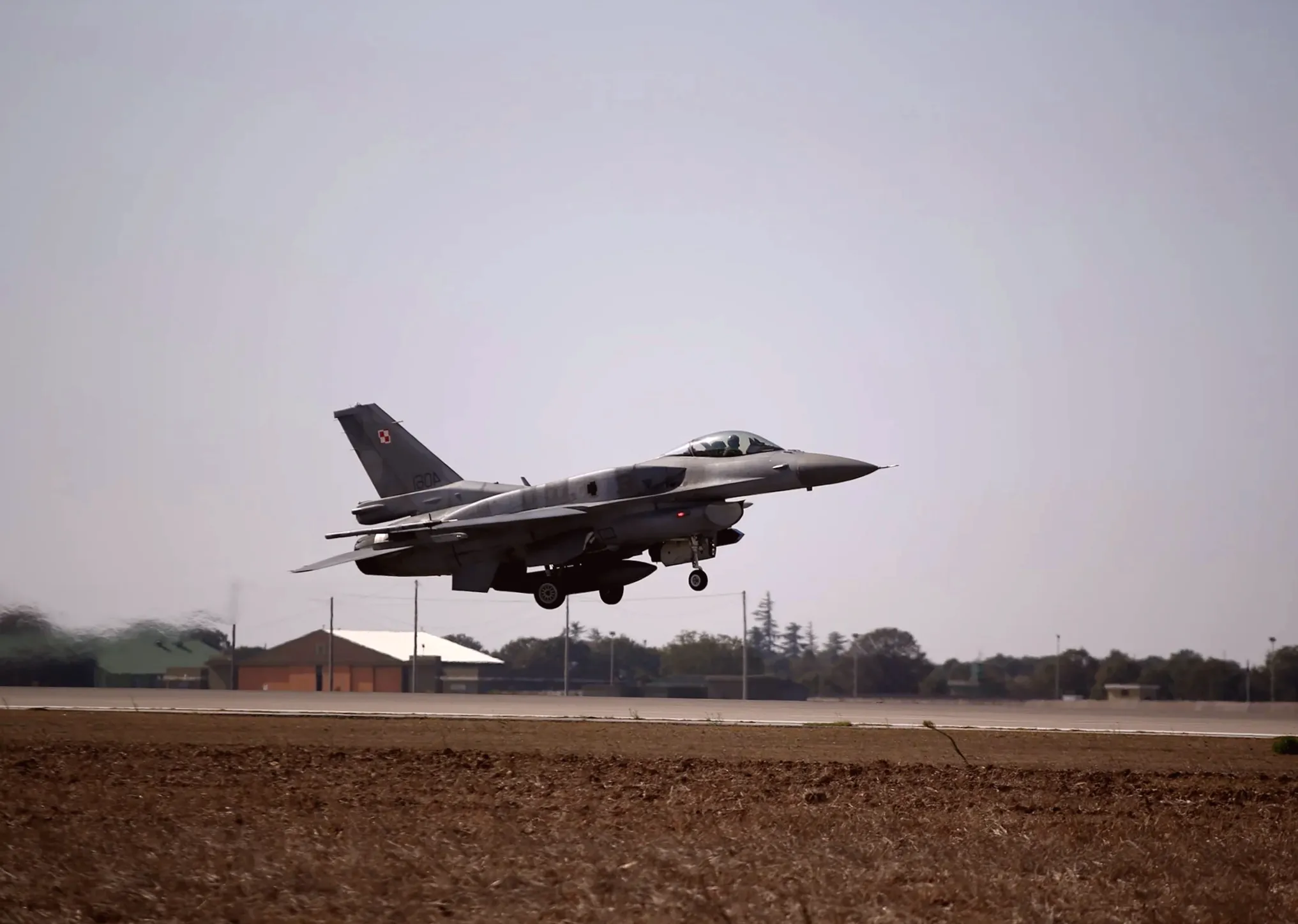 NATO jets deployed in Poland in response to Russian attacks on Ukraine