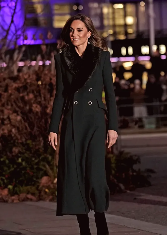 Kate Middleton brings Holiday Spirit in Catherine Walker Coat for ‘Together at Christmas’ Carol Service