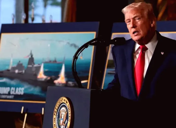 'New 'Trump Class' Battleships Announced by Trump to be One Hundred Times More Powerful'