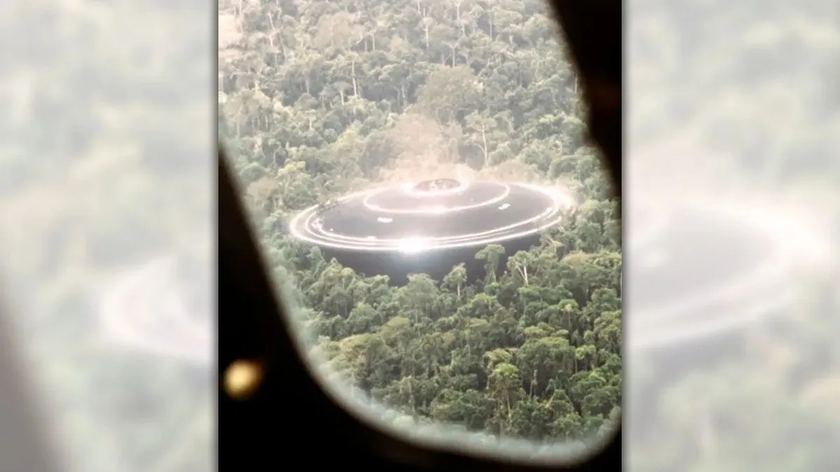 Fact Check: Investigating rumor video of UFO taking off from Amazon rainforest in 1987