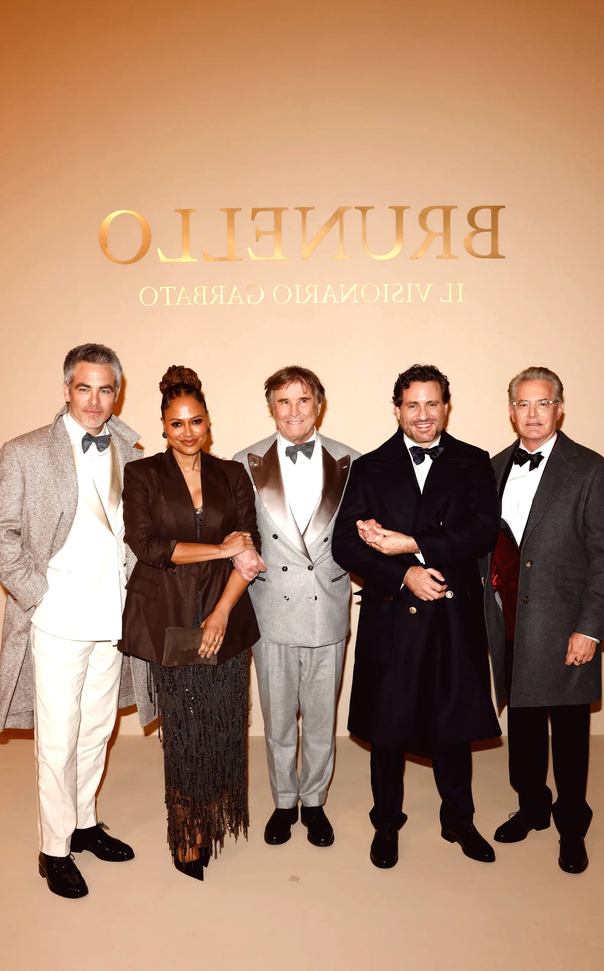 Jessica Chastain, Jonathan Bailey and Jeff Goldblum Attend Star-Studded Premiere of 'The Gracious Visionary' in Rome to Celebrate Brunello Cucinelli