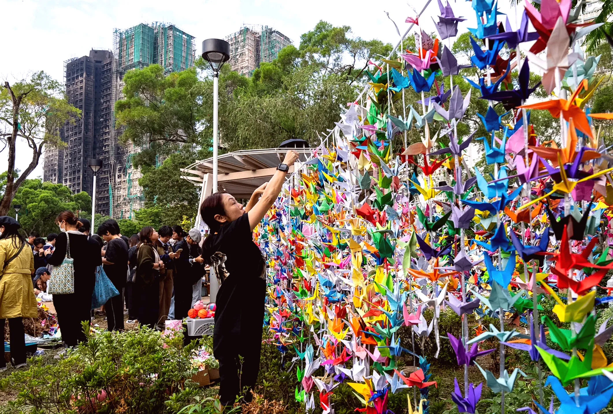 Death toll in Hong Kong fire rises to 159, including a 1-year-old baby