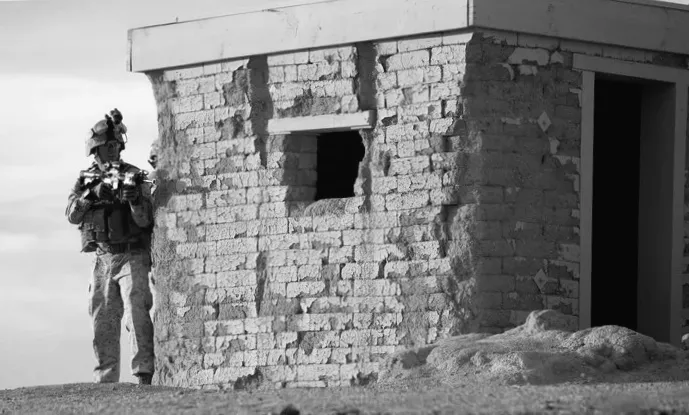 Avoid entering this hazardous military laser testing site.