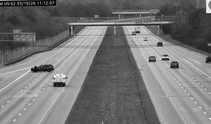 I-270 closed on southwest side after crash with dump truck