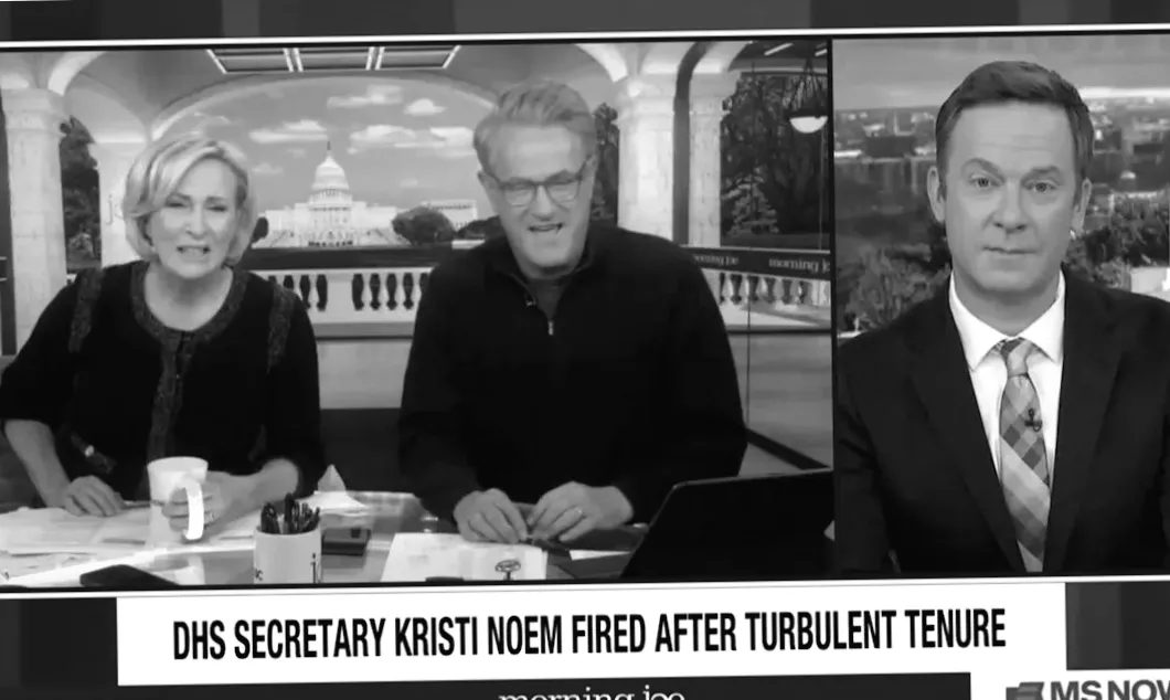 Morning Joe Hosts Ridicule 'Crazy' $220M Ads That Allegedly Led to Noem's Firing: 'I Pity the Horse!'