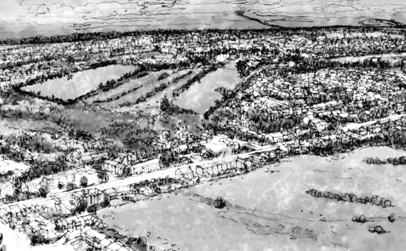Plans for the relief road in the garden village have been approved.