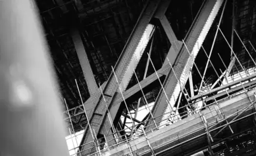 First look at restored bridge without scaffolding