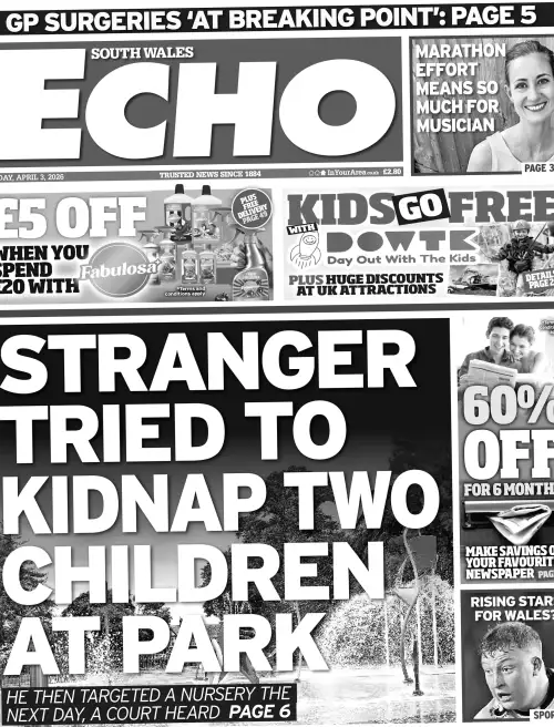 Outrage at GP surgery in Wales and sentencing for attempted child kidnapping