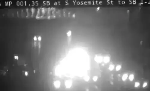 Three individuals harmed in accident on Interstate 225.