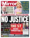 Lack of justice for Hillsborough tragedy and Holly's remorse over the accident